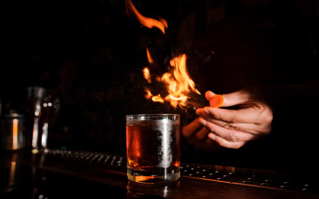 Autumn bonfire cocktail | Beyond Bar Hire