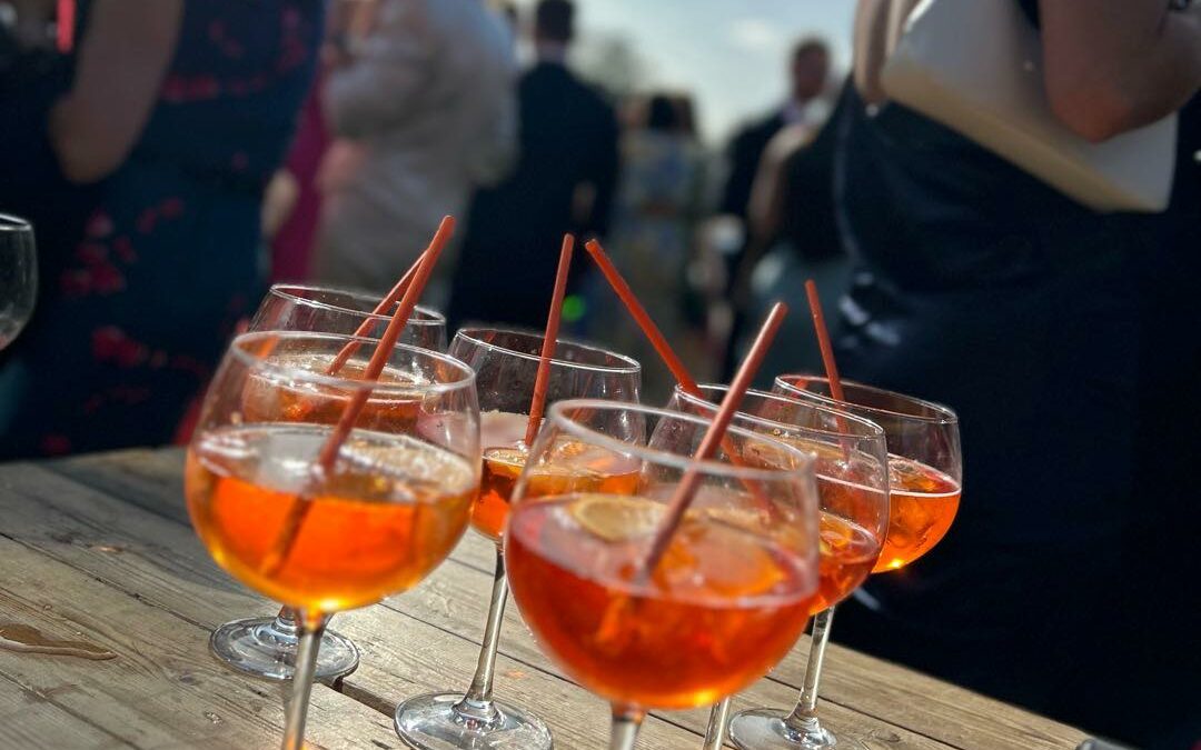 Our top six cocktail ideas for your spring party with our amazing Essex mobile bar hire